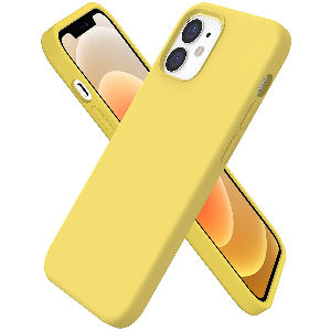 Funda iphone 12 amarilla barata