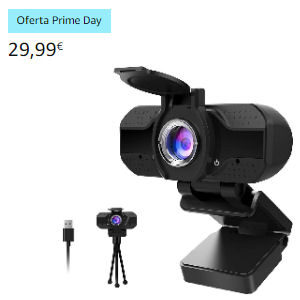 webcam 1080 oferta prime day